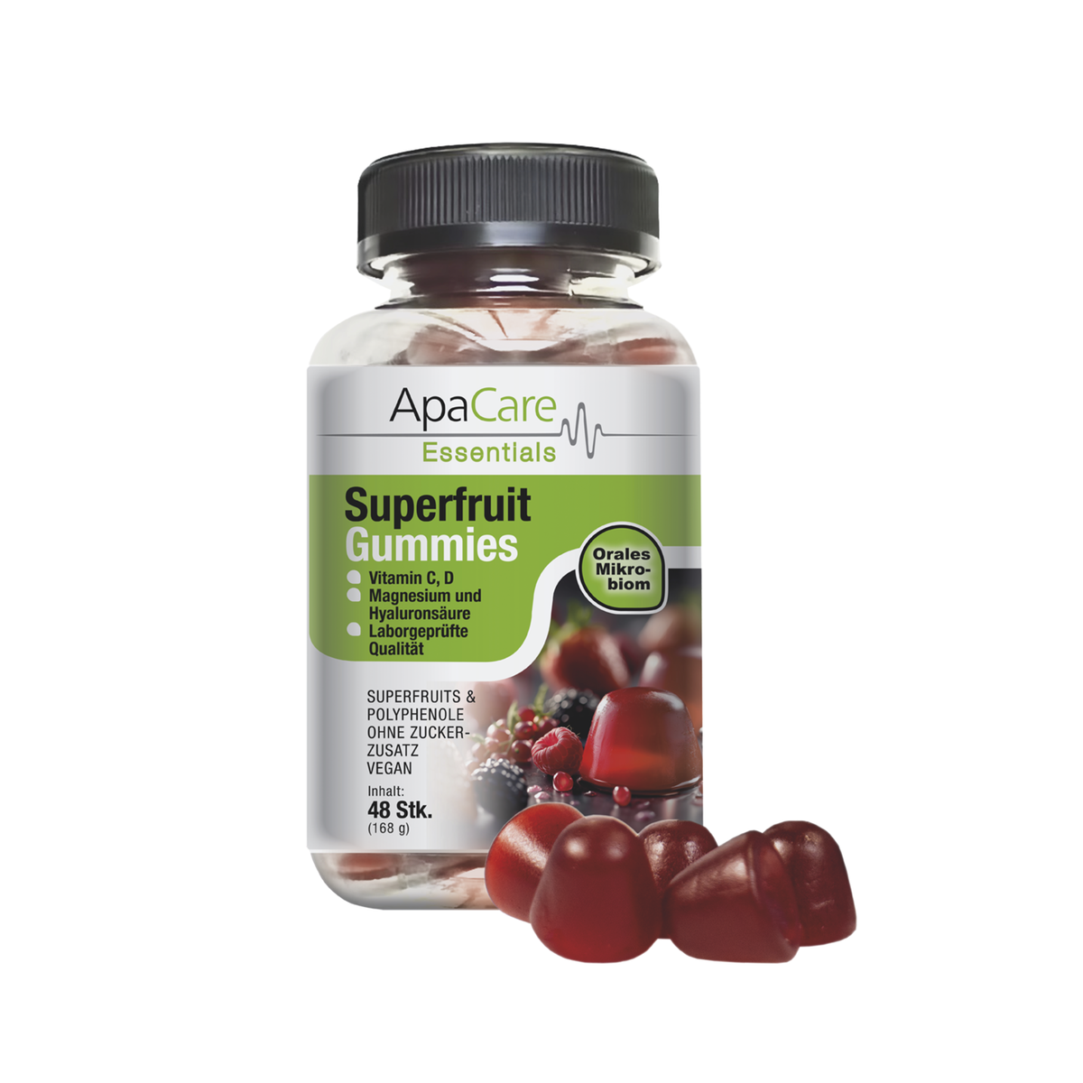 ApaCare Essentials Superfruits Gummies 168g