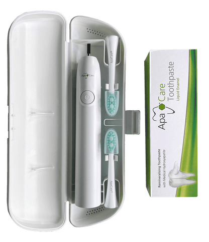 ApaCare Sonic Travel Set with case and brush heads