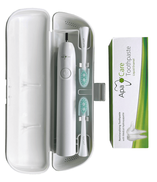 ApaCare Sonic Travel Set with case and brush heads
