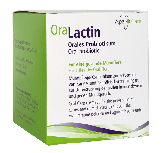 OraLactin Oral Probiotic Sachets box, 30 x 1g