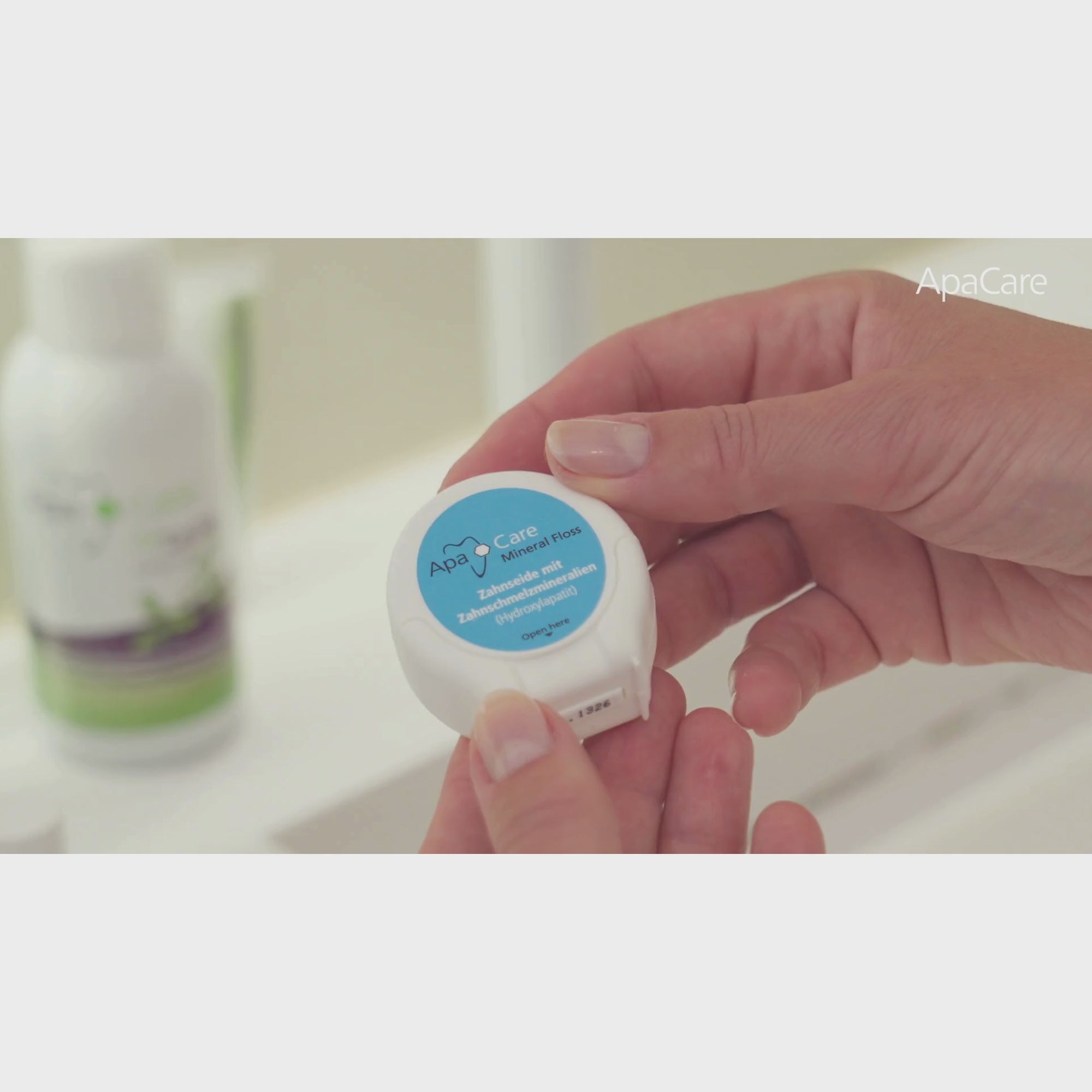 ApaCare Mineral Floss dental floss product video